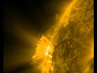 EVE captures a sun flare