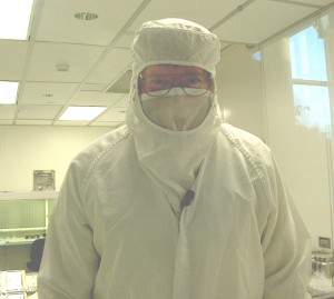 Larry in the clean room