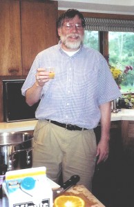  Larry toasting SOI with a Cassini Martini