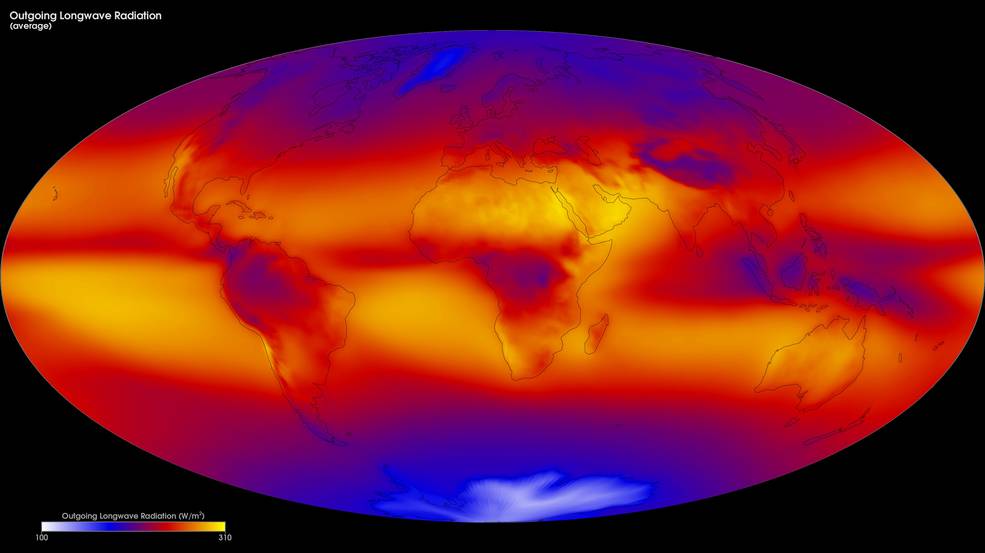 Full Earth Outgoing Longwave Radiation