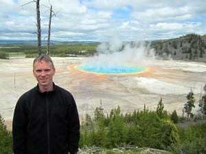 Dr. Dave Brain in Yellowstone National Park