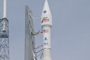 The MAVEN spacecraft is set to liftoff at 1:28 p.m. on top of an Atlas V from Space Launch Complex 41. (Courtesy NASA)