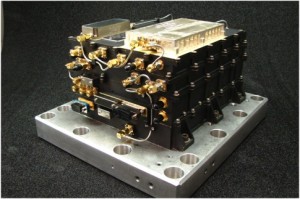 The MAVEN Electra UHF Transceiver Flight Model is shown here. The Electra telecommunications relay package on MAVEN is being provided by NASA's Jet Propulsion Laboratory in Pasadena, CA. (Courtesy: NASA/JPL-Caltech)