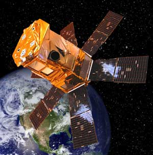 SORCE satellite in Earth Orbit
