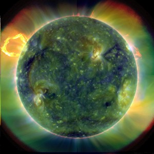 UV image of the sun