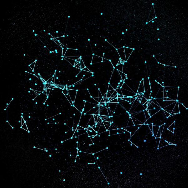 a diagram of constellations in the night sky