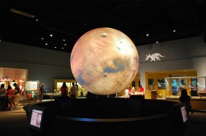 Mars Science on a Sphere