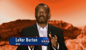 Actor LeVar Burton has been a lifelong advocate of education through his many STEM initiatives and participation in educational programming. (Courtesy NASA)