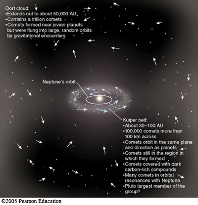 The Kuiper Belt vs. the Oort Cloud