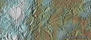 Europa's Icy Crust