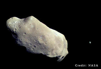 The asteroid Ida and its moon Dactyl