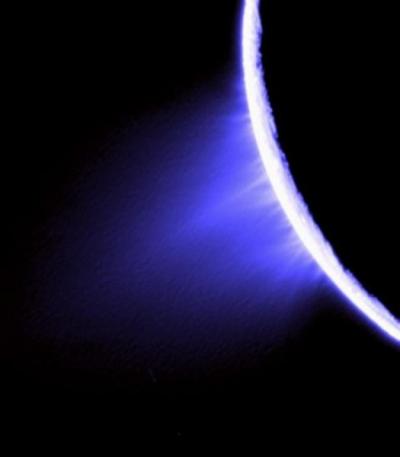 Icy Plumes on Enceladus