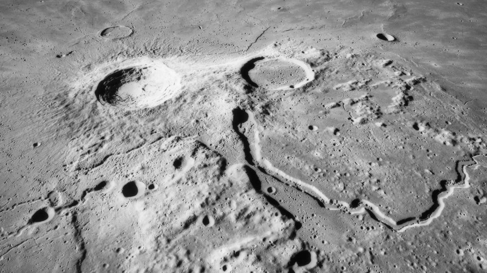 Schroeter's Valley on the Moon. Credit: NASA